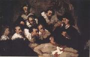 Edouard Manet La Lecon d'anatomie du d Tulp d'apres Rembrandt (mk40) Spain oil painting artist
